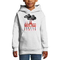 Sweat enfant à capuche blanc Zenzile - Berlin (Zenzile)