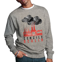 Sweat homme col rond gris chiné Zenzile - Berlin (Zenzile)