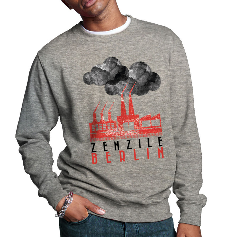 Sweat homme col rond gris chiné Zenzile - Berlin (Zenzile)