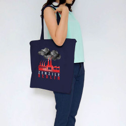 Sac shopping en toile bleu marine Zenzile - Berlin (Zenzile)