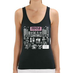 Débardeur femme coton bio noir Zenzile - Meta Meta (Zenzile)