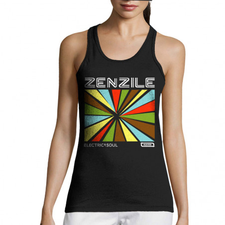 Débardeur femme noir Zenzile - Electric Soul (Zenzile)