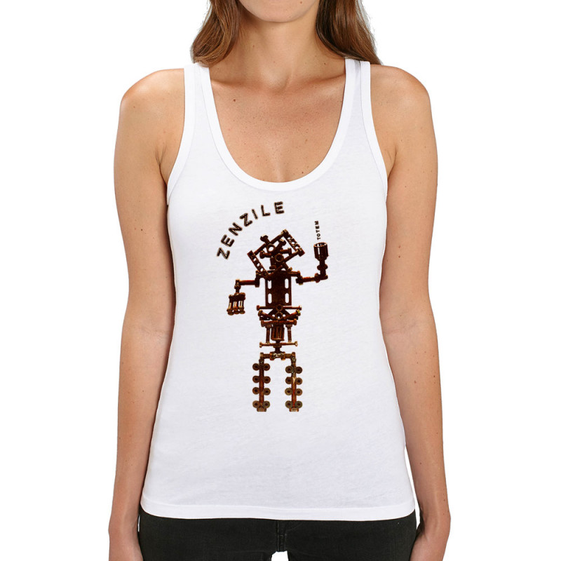 Débardeur femme coton bio blanc Zenzile - Totem (Zenzile)