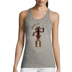 Débardeur femme gris chiné Zenzile - Totem (Zenzile)