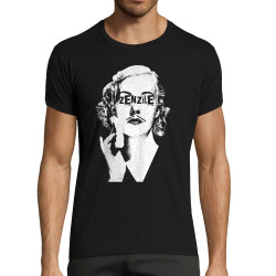 T-shirt homme fit noir Zenzile - Monochrome (Zenzile)