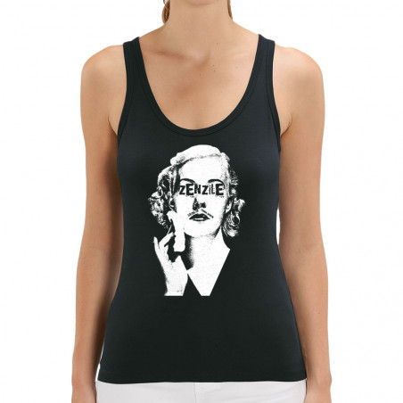 Débardeur femme coton bio noir Zenzile - Monochrome (Zenzile)