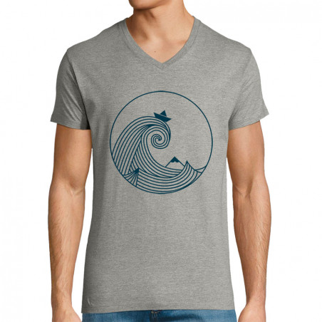 T-shirt homme col V "Petit...
