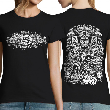 T-shirt femme "Rave Indien"