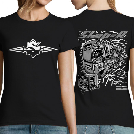 T-shirt femme "Electro Group"