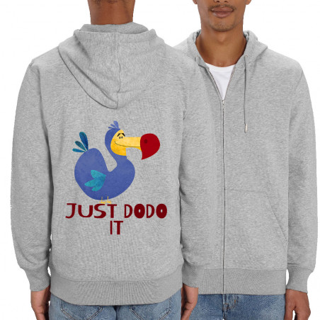 Sweat homme zippé à capuche...