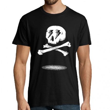 T-shirt homme "Electric skull"