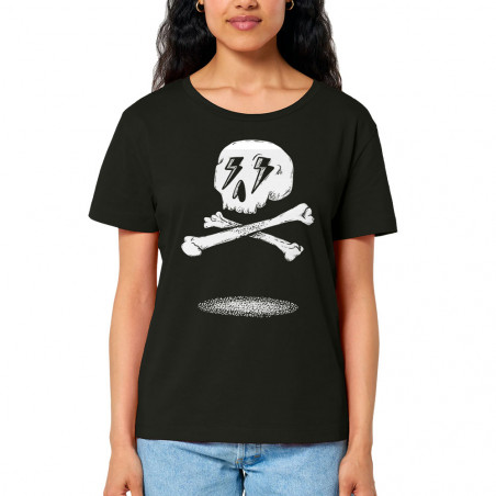 T-shirt femme col large...