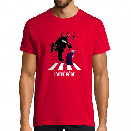 T-shirt homme "L'abbé rôde"