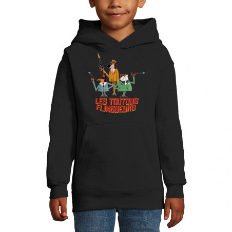 Sweat enfant à capuche "Les...