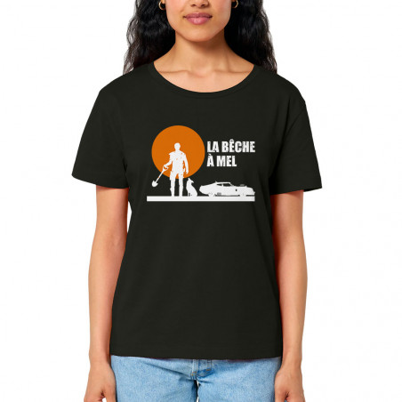 T-shirt femme col large...