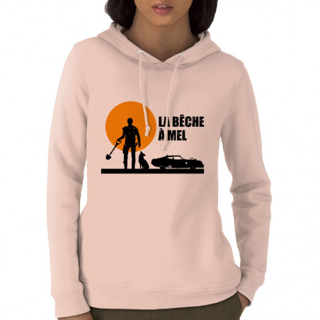 Sweat femme à capuche coton...