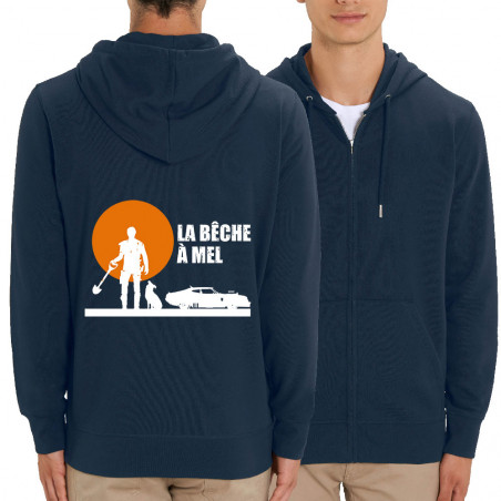 Sweat homme zippé à capuche...