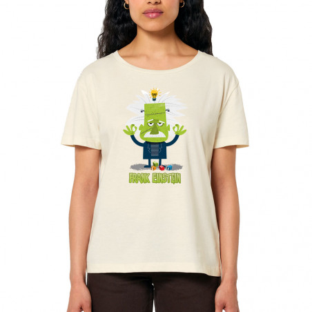 T-shirt femme col large...