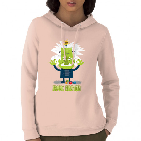Sweat femme à capuche coton...