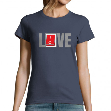 T-shirt femme "Interrupteur...
