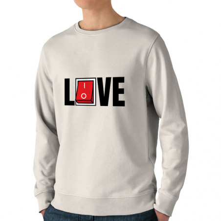 Sweat homme bio col rond...