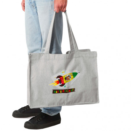 Grand sac shopping en toile...