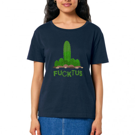 T-shirt femme col large...