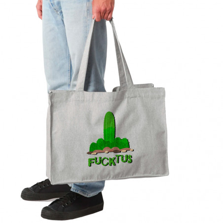 Grand sac shopping en toile...