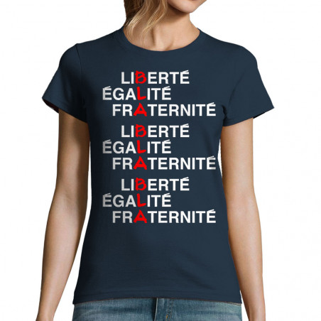 T-shirt femme "BLA BLA BLA"