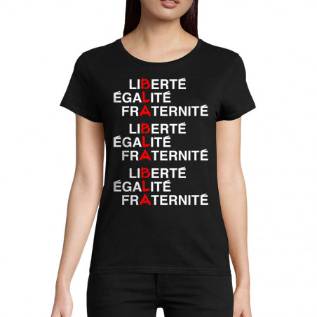 T-shirt femme coton bio...