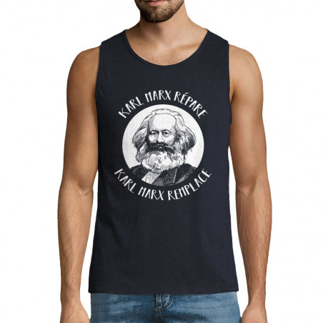 Débardeur homme "Karl Marx...