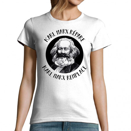 T-shirt femme "Karl Marx...