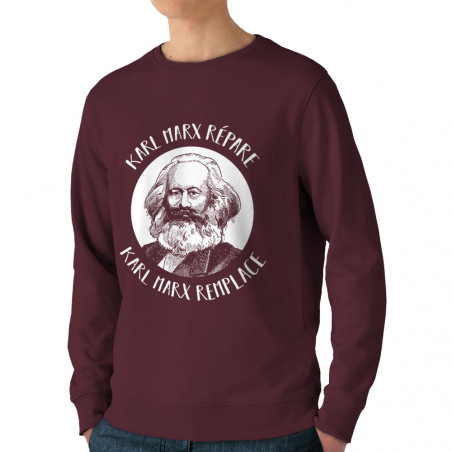 Sweat homme bio col rond...