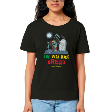 T-shirt femme col large...