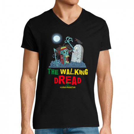 T-shirt homme col V...