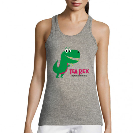 Débardeur femme "Tea Rex"