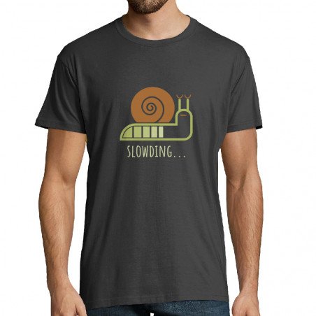 T-shirt homme "Slowding"