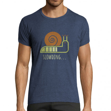 T-shirt homme fit "Slowding"