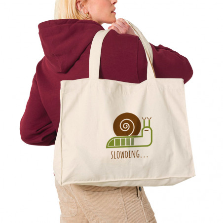 Grand sac shopping en toile...