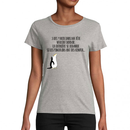 T-shirt femme coton bio "Si...