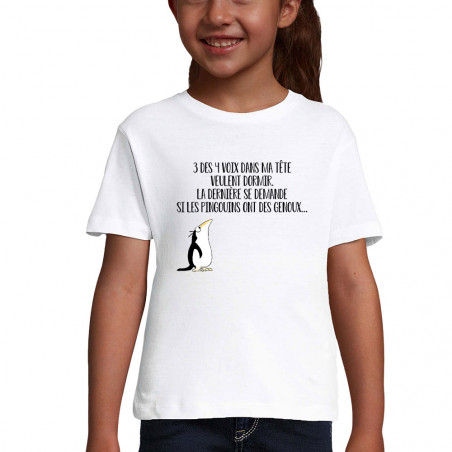 T-shirt fillette "Si les...