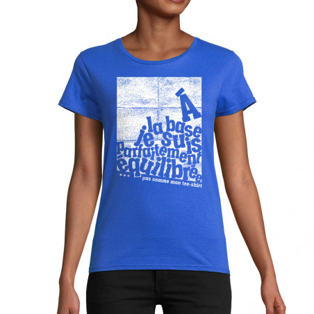 T-shirt femme coton bio...