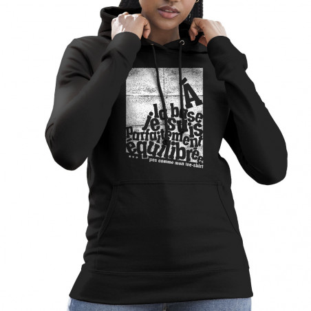 Sweat femme à capuche...