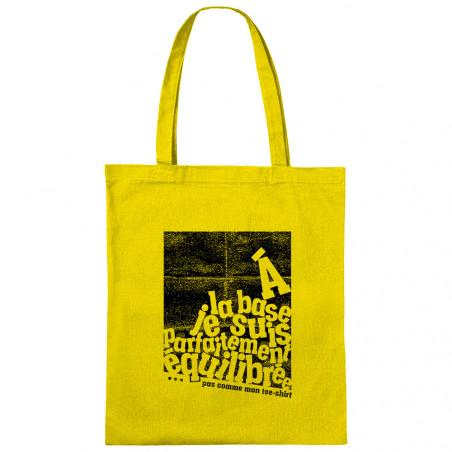 Sac shopping en toile...