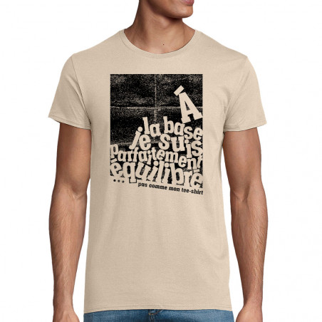 T-shirt homme coton bio...