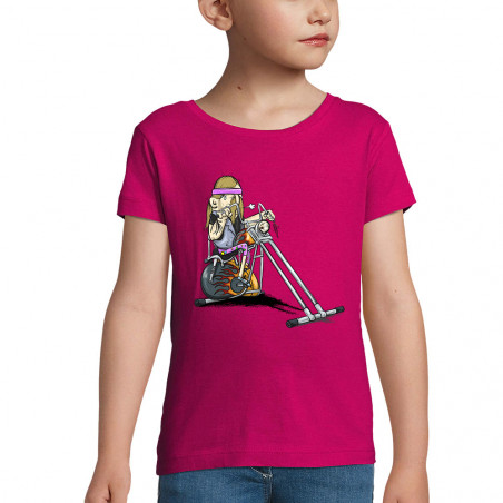 T-shirt fillette "Biker...