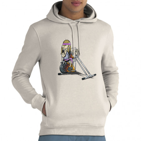 Sweat homme à capuche coton...