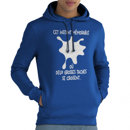 Sweat homme à capuche coton...