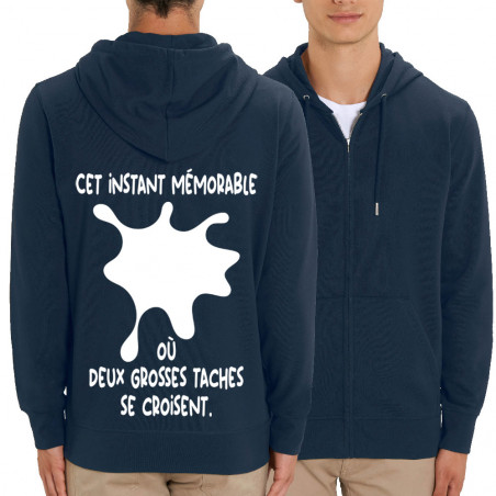 Sweat homme zippé à capuche...