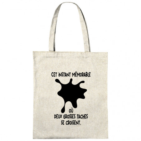Sac shopping en toile "Deux...